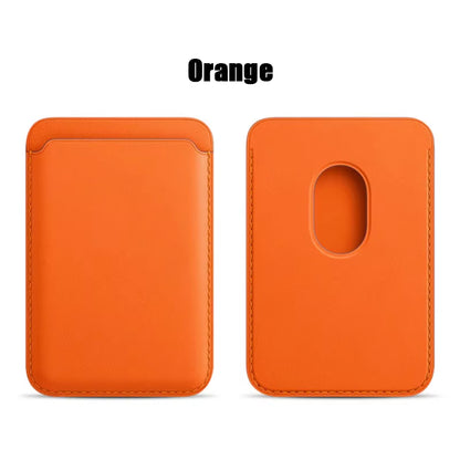 Leather Wallet Case for Iphone 15 Pro Max Magsafe Wallet Leather Compatible for Iphone 14 13 12 Card Holder with Magsafe Magnet