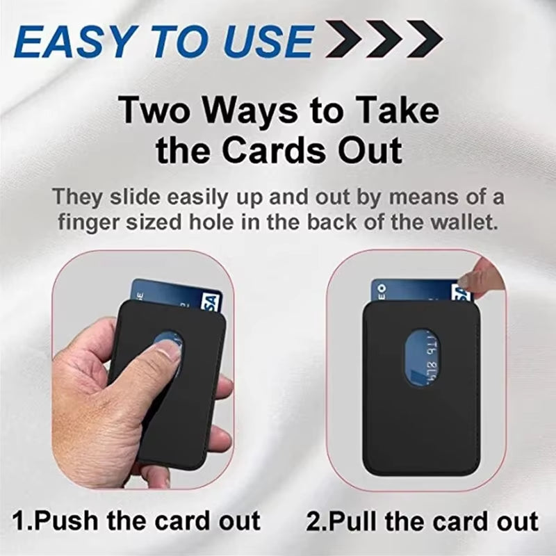 Leather Wallet Case for Iphone 15 Pro Max Magsafe Wallet Leather Compatible for Iphone 14 13 12 Card Holder with Magsafe Magnet