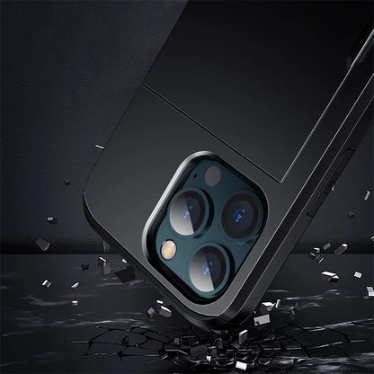 Ultimate Slide Wallet Phone Case for iPhone 16/15/14/13/12/11 Pro/X/XR/Max/7/8 Plus/SE - Shockproof TPU Armor with Credit Card Slot
